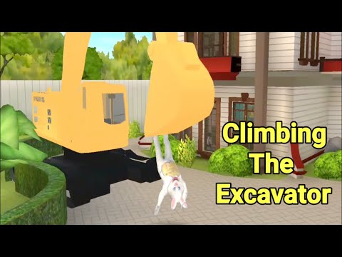 Scary Stranger 3D Version 5.11 | Climbing The Excavator In Just Beat It Prank