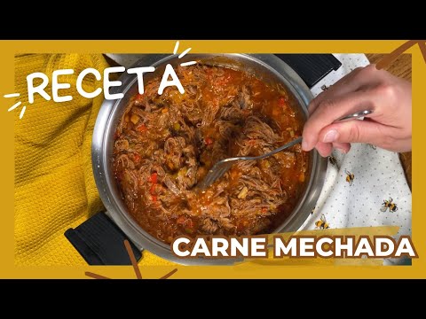 Carne MECHADA jugosa y deliciosa 🥩| Como hacer Carne Mechada | Carne desmechada, esfiapada, desfiada