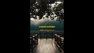 Download lagu Video Lirik Pasan Mandeh | Cover by MinangSoul mp3