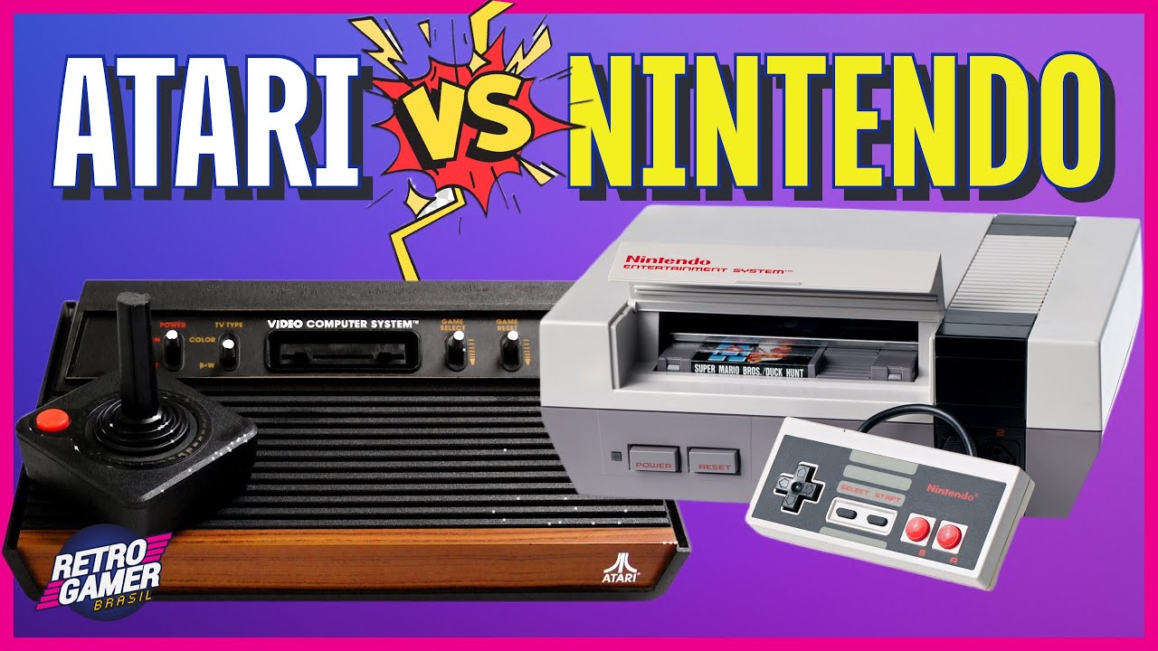 Atari ou Nintendo: quem foi mais IMPORTANTE para a história dos vídeo games?
