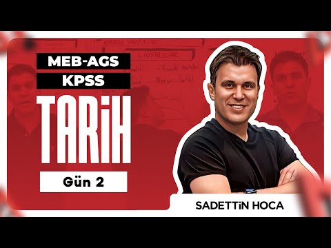 KPSS / MEB-AGS TARİH (2. GÜN) İslamiyet Öncesi Türk Tarihi -2  Sadettin Akyayla