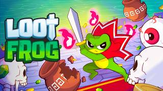 【Loot Frog】スキルツリー強化で最強の戦士を育てて大群やボスを倒すインクリメンタルゲーム【Steam】