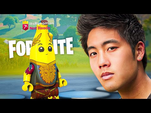 Insane LEGO Fortnite Mashup w/ Celeb Gamers!