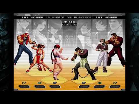 King of Fighters 2002 Unlimited Match -- paolo_hotaru vs whipflash 04/03/2022