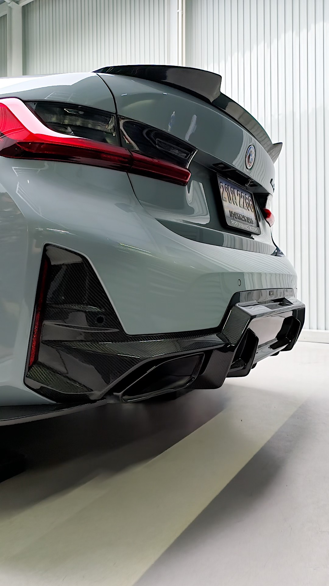 ดิฟฟิวเซอร์ ADRO BMW M340i G20 LCI — Carbon Rear Diffuser | G-FORCE