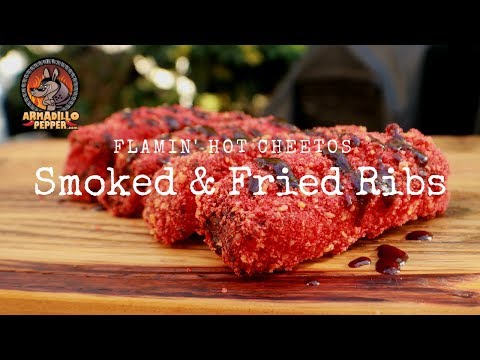 Deep-Fried Smoked Ribs | Battered in Flamin' Hot Cheetos