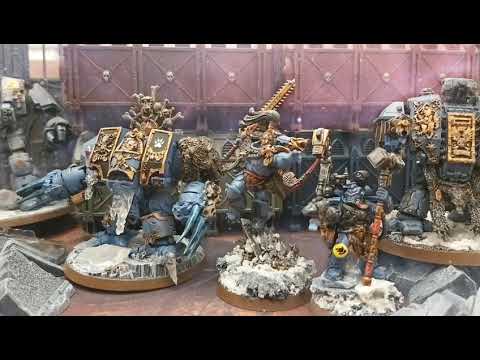 Space Wolves vs Death Guard montage