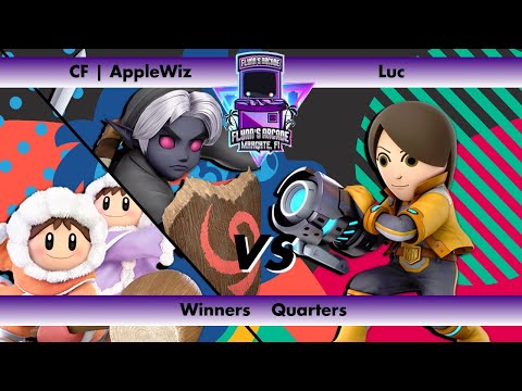 Flynn's Arcade 091 Winners Quarters - CF | AppleWiz (Ice Climbers) VS Luc (Mii Gunner) SSBU Tourney