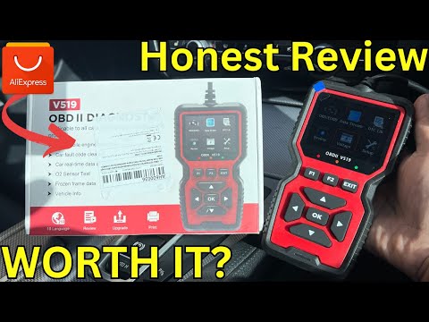 OBD2 V519 SCANNER FROM ALIEXPRESS REVIEW! HOW TO USE OBD2 V519 SCANNER! Is it Worth it?