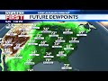 First Summer Heat Wave Could Bring Record Dew Points