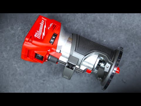 Milwaukee M18FTR 0 18V Li ion Cordless Fuel Laminate Trimmer