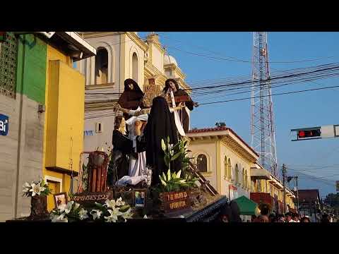 Recorrido Prosecional de Jesús Yacente de San Antonio Suchitepéquez hacía el cementerio general 🙏🏼✨️