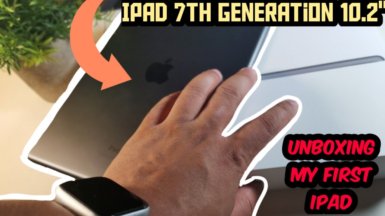 🍎 Apple iPad (10.2 inch wi-fi, 32 Gb- Space Gray) Unboxing and First Impression!