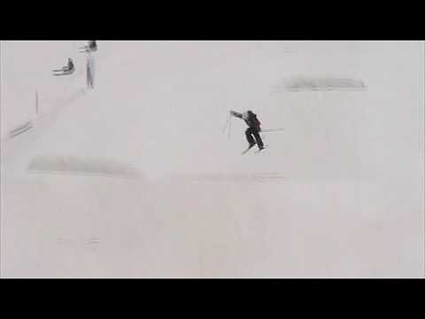 FWT09 @ Himos - Kids Slope Style - 4th Ylinampa Joonas run 2