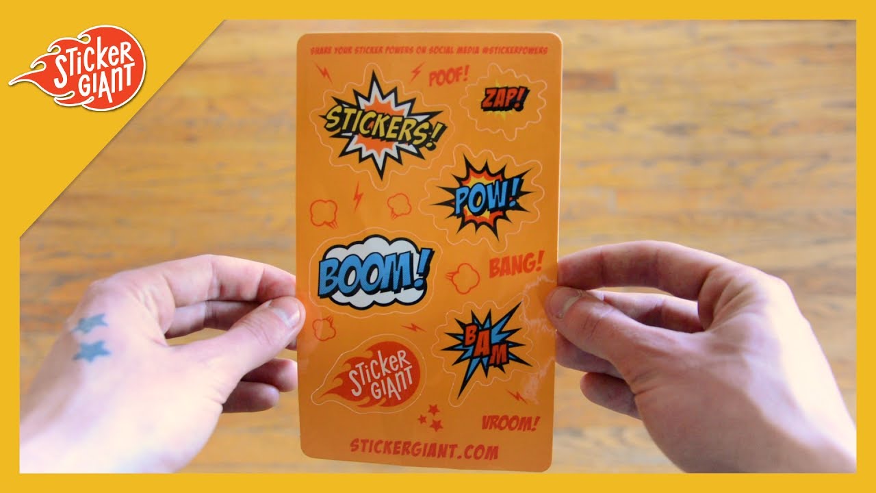 Custom Sticker Sheets