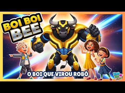BOI BOI BEE 🐂🤖 O boi que virou robô! | Música Infantil | Zee Zero Kids