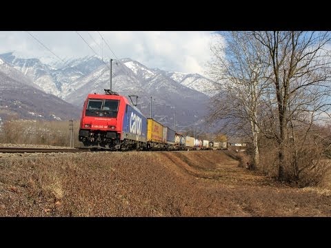 SBB Re 484 und Re 474 auf der Luino-Linie