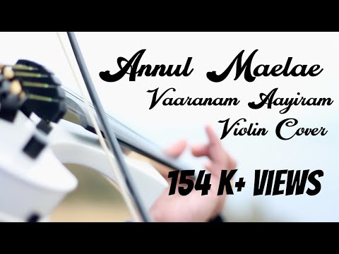 Annul Maelae | Vaaranam Aayiram | Violin Cover | Arun Linus | Suriya | Divya Spandana |Sameera Reddy