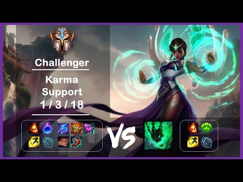 KR Challenger Replays Support Karma vs Thresh Ep.3456