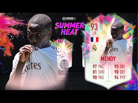 FIFA 20: FERLAND MENDY 93 SUMMER HEAT PLAYER REVIEW I FIFA 20 ULTIMATE TEAM