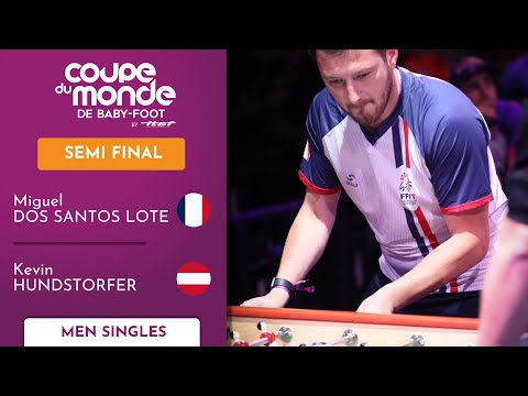 2022 ITSF World Cup - Men Singles Semi-Final - Kevin HUNDSTORFER 🇦🇹 - Miguel DOS SANTOS LOTE 🇫🇷