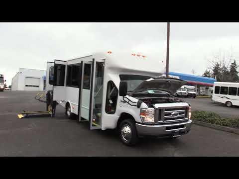 2013 Ford Starcraft Allstar 12 Passenger + 2 Wheelchair Shuttle Bus - S36789