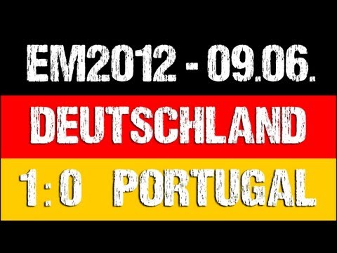 Deutschland 1:0 Portugal - EM 2012 - Hafenarena Münster