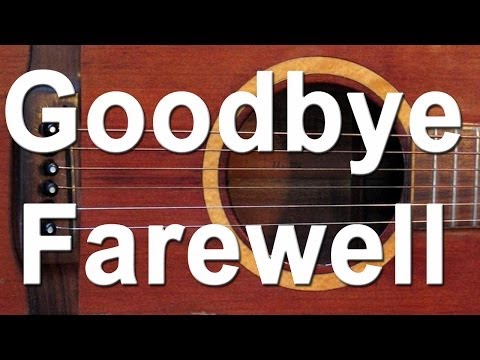 LARRY NORMAN - GOODBYE FAREWELL - cover by DC Cardwell with Samuel Cardwell (from webcast)