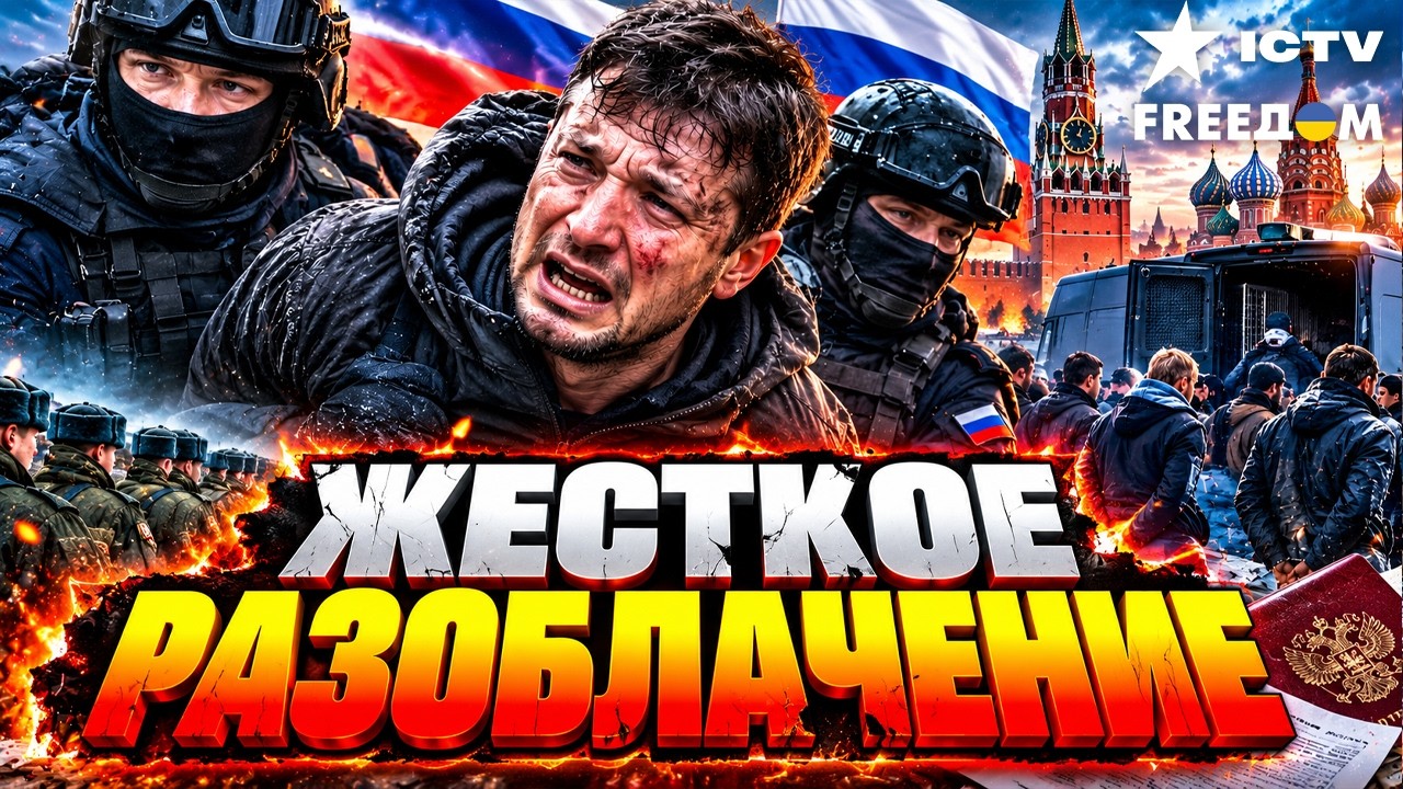 🔥 КАТАСТРОФИЧЕСКАЯ ОБЛАВА В РОССИИ! Мужчин гребут прямо на улицах