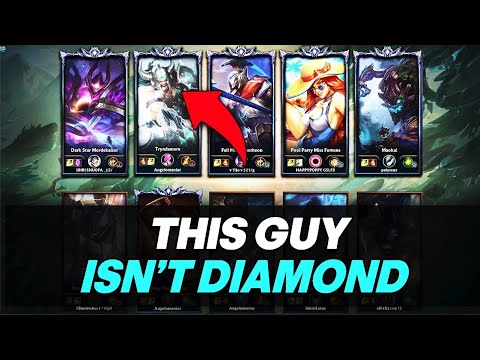 11 cs Per Minute Gold Tryndamere Goes Into a DIAMOND Game for the FIRST TIME!! Do They Deserve it?
