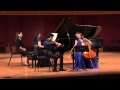Mendelssohn: Piano Trio in D minor, Op. 49, Movement II, Andante con moto tranquillo - FischoffNCMC Mendelssohn: Piano Trio in D minor, Op. 49, Movement II, Andante con moto tranquillo