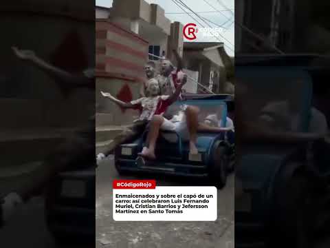 La celebración de la estrella 12 continuó en Santo Tomás, Atlántico, tierra natal de Luis Muriel
