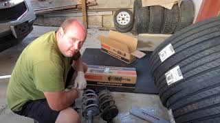 How to replace struts on a 2011 Chevy Traverse .