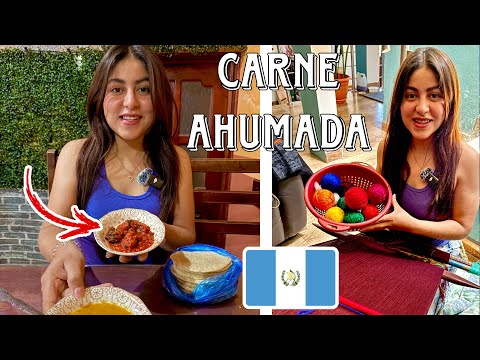 COMIDA TÍPICA Y TEXTILES DE NEBAJ EN QUICHÉ 🇬🇹 GUATEMALA | 4K | Celinaz