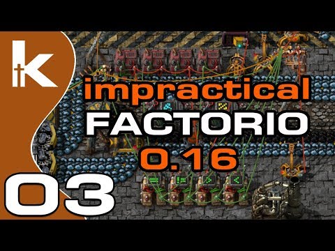 Impractical Factorio 0.16 Ep 03 | Stone Smelting, Power and Bus Planning | Factorio Let's Play