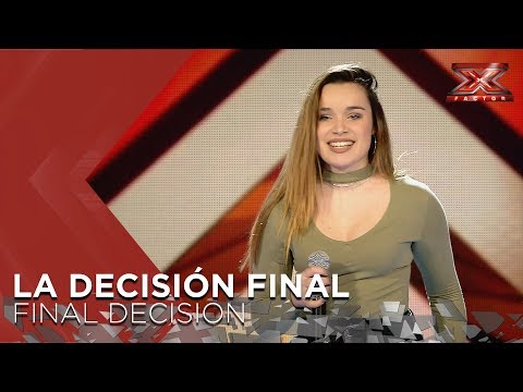 Lara | Risto Mejide & India Martínez | La Decisión Final | Factor X 2018