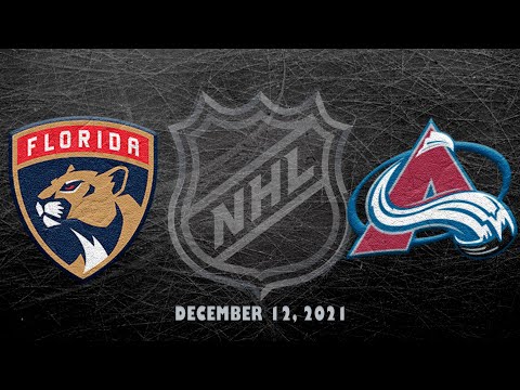 NHL Panthers vs Avalanche | Dec.12, 2021