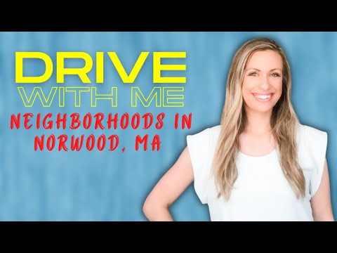 NORWOOD, MA - NEIGHBORHOOD TOUR 🏡🏠🏘 LIVING IN THE BOSTON SUBURBS