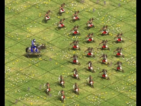 18 Cataphracts vs 1000 Karambits AoE2 DE