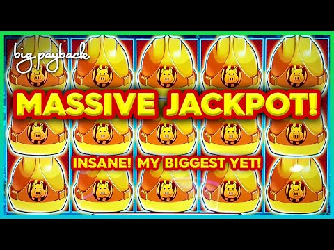 $20/Spin → MASSIVE JACKPOT!! Huff N' More Puff Slot - OMG, EPIC!!!