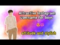 Instagram names ideas | top 20 attractive Instagram Username boys | username ideas