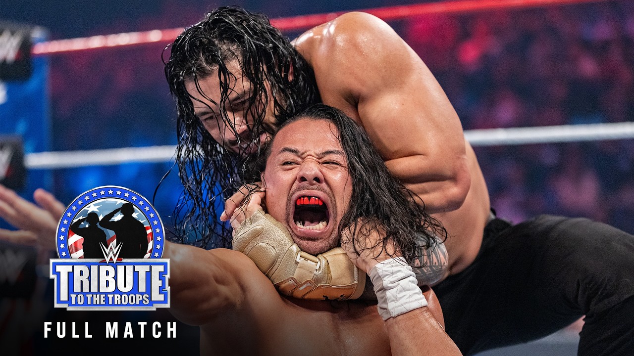 FULL MATCH: Roman Reigns vs. Shinsuke Nakamura: Tribute to the Troops 2021