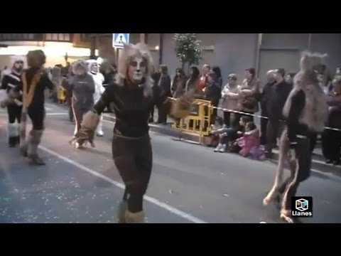 LLANES POSADA CARNAVAL 2012. (DESFILE COMPLETO)