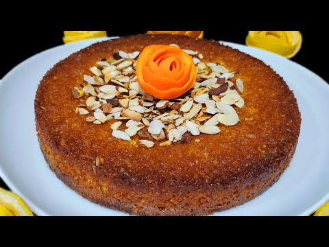 Moroccan Orange Cake With Breadcrumbs & Almonds