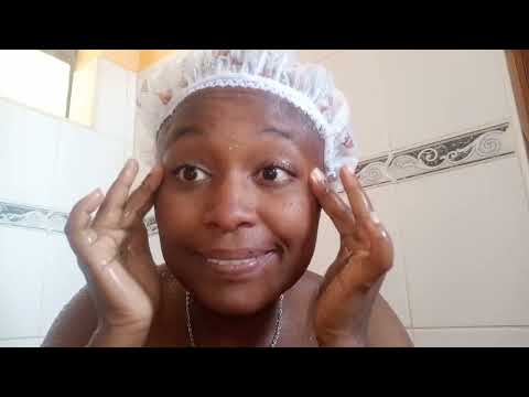 shower routine banana miracle face mask #diy #skincare #showerroutine