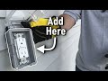 Install An Exterior Outlet In 10 Minutes