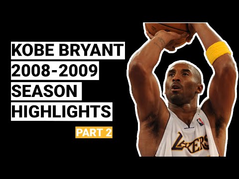 Kobe Bryant 2008-2009 Season Highlights | BEST SEASON (Part 2)