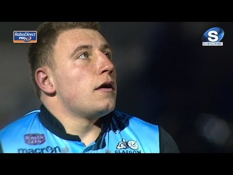 Duncan Weir 1st Penalty - Glasgow Warriors v Ospreys 28th March 2014