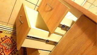 how to make a DRAWER and put the BallsSlides