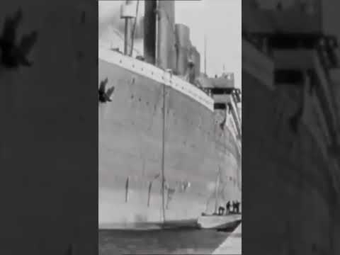 Titanic Leaving Belfast for Southampton - INCREDIBLE Footage Taken in 1912.